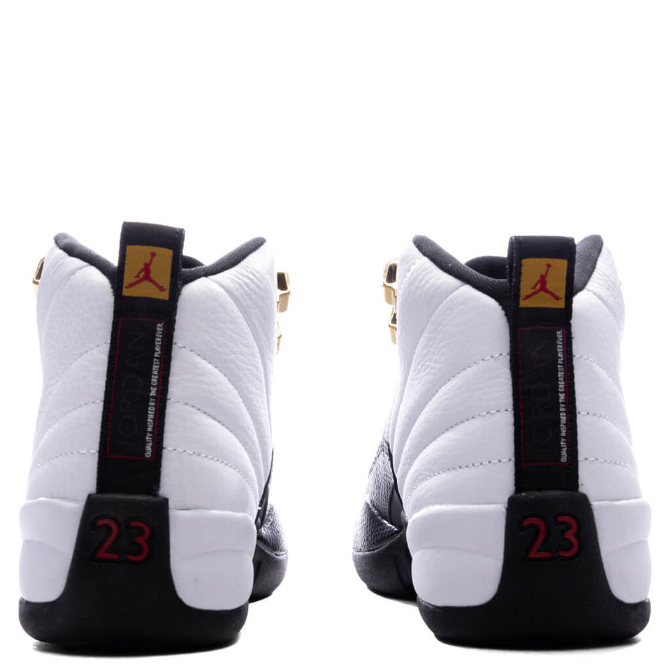 Air Jordan 12 Retro 'Taxi' (GS) - White/Black/Taxi