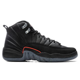 Air Jordan 12 Retro 'Utility' (GS) - Black/Bright Crimson