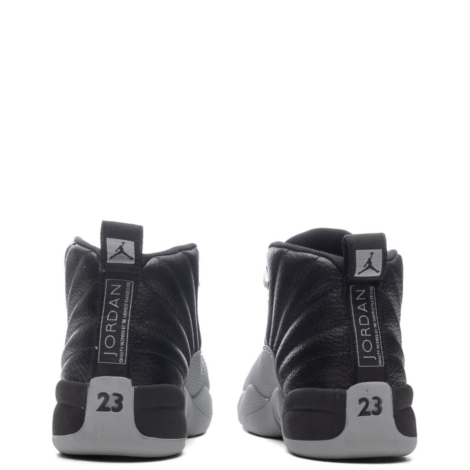 Air Jordan 12 Retro (PS) Barons - Black/Wolf Grey/White