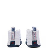 Air Jordan 12 Retro 'French Blue' (TD) - White/French Blue/Metallic Silver