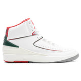 Air Jordan 2 Retro 'Italy' - White/Fire Red