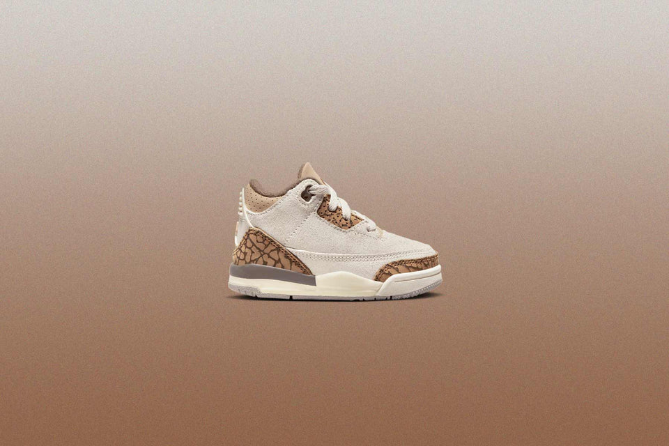 Air Jordan 3 Retro (TD) - Light Orewood Brown/Metallic Gold
