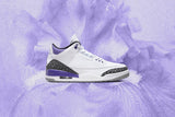 Air Jordan 3 Retro - White/Black/Dark Iris