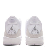 Air Jordan 3 Retro 'Pure Money' (GS) - White/Metalic Silver