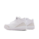 Air Jordan 3 Retro 'Pure Money' (PS) - White/Metalic Silver
