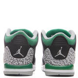 Air Jordan 3 Retro (PS) "Pine Green" - Black/Pine Green/Silver