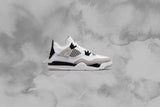 Air Jordan 4 Retro (PS) - White/Black/Neutral Grey