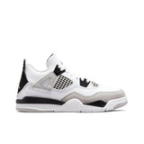 Air Jordan 4 Retro (PS) - White/Black/Neutral Grey