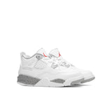 Air Jordan 4 Retro (TD) - White/Fire Red
