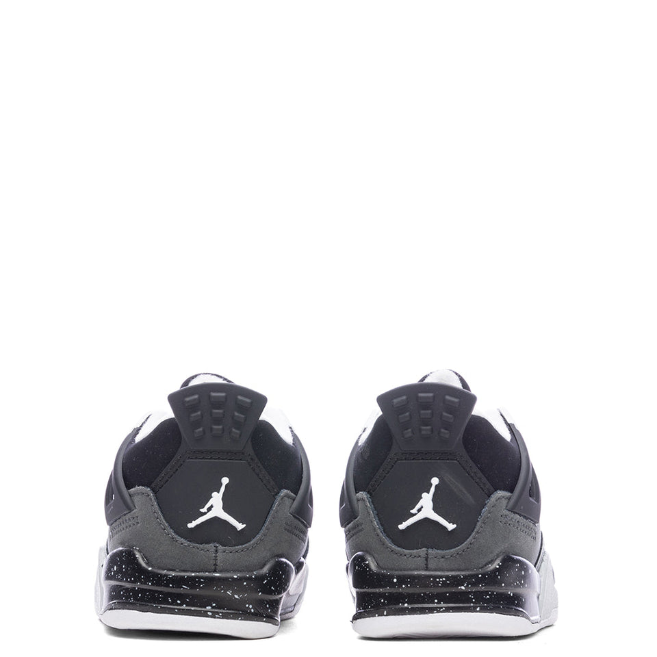 Air Jordan 4 Retro (TD) Fear - Black/White/Anthracite/Black
