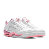 Air Jordan 5 Low Desert Berry (GS) - White/Coral Chalk/Desert Berry