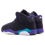 Air Jordan 6 Retro (PS) 'Aqua' - Black/Bright Concord/Aquatone