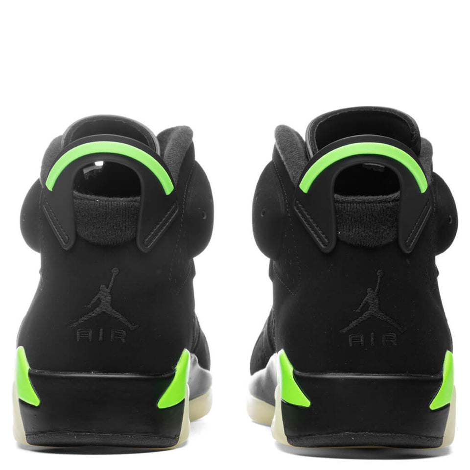 Air Jordan 6 Retro - Black/Electric Green