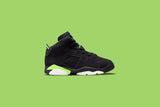 Jordan 6 Retro (PS) - Black/Electric Green