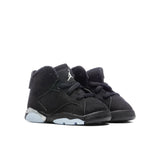 Air Jordan 6 Retro (TD)  - Black/Metallic Silver/Black