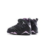 Air Jordan 7 Retro (TD) - Black/Barely Grape/Rush Fuchsia