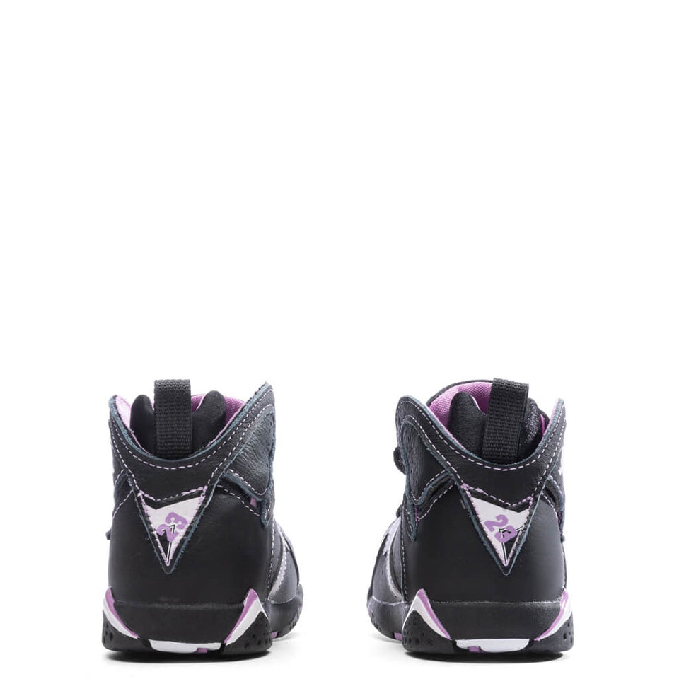 Air Jordan 7 Retro (TD) - Black/Barely Grape/Rush Fuchsia