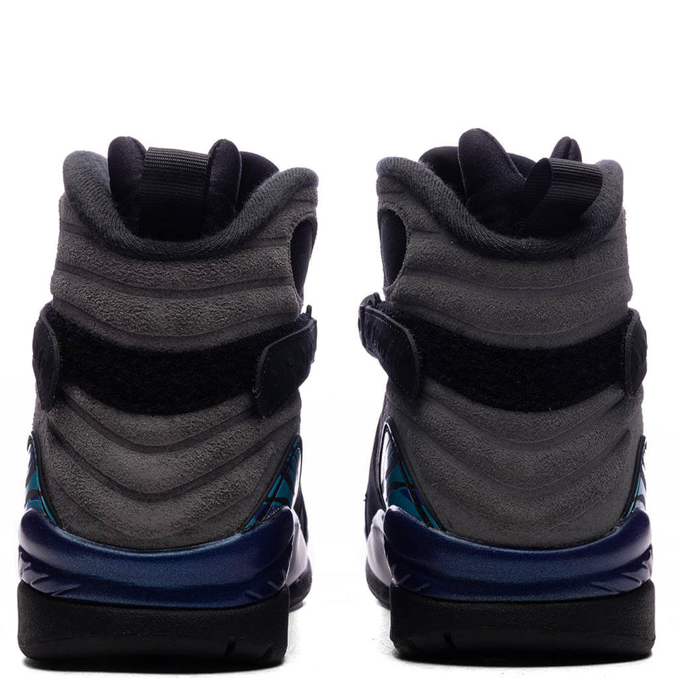 Air Jordan 8 Retro 'Aqua' - Black/Multi Color