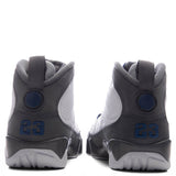 Air Jordan 9 Retro 'Flint Grey' - White/French Blue/Flint Grey
