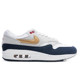 Air Max 1 'Olympic' - Obsidian/Metallic Gold/White