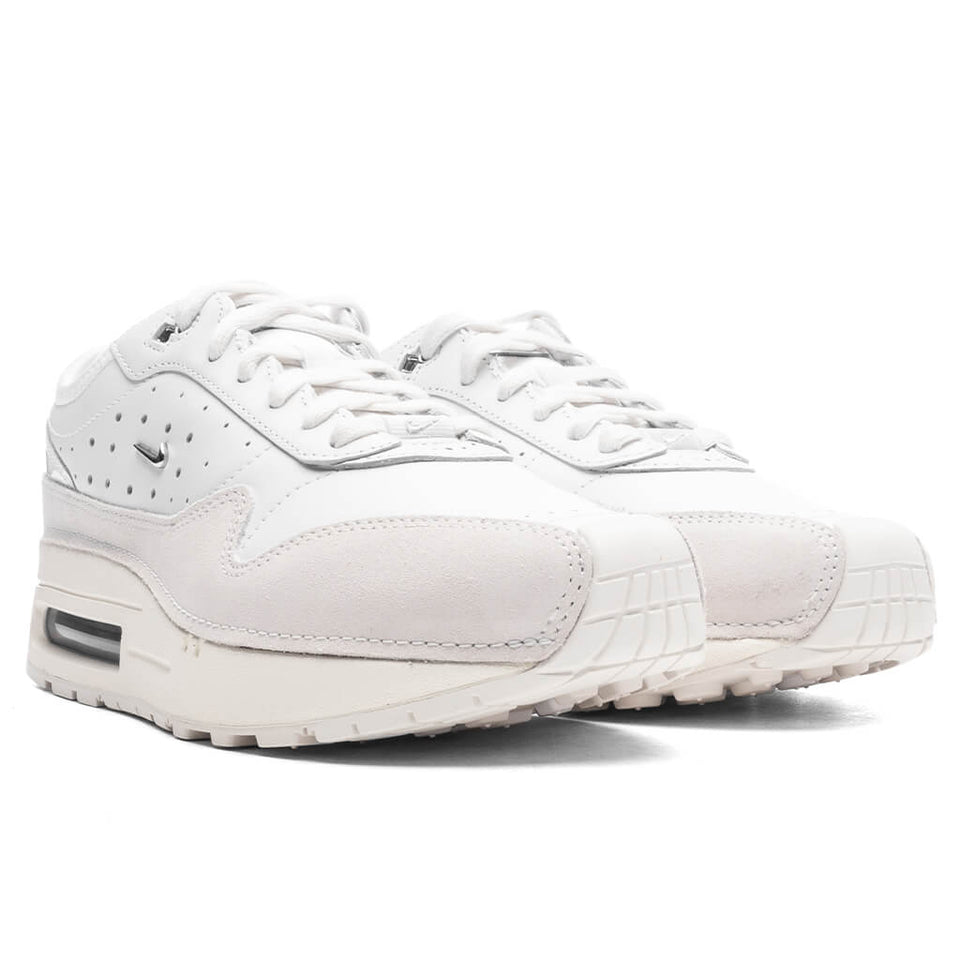 Women's Air Max 1 SP x Jacquemus - Summit White/Metallic Silver/Sail