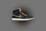 Air Jordan 1 Mid SE Craft - Anthracite/Sky J Light Olive/Black