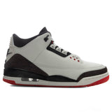 Air Jordan 3 Retro OG 'World's Best Dad' - Sail/Black/University Red/Pale Ivory