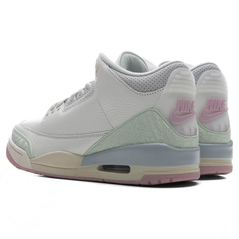 Air Jordan 3 Retro OG 'Spring is in the Air' - Sail/Jade Aura/Aura