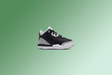 Air Jordan 3 Retro 'Green Glow' (TD) - Black/Green Glow/Wolf Grey