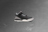 Air Jordan 3 Retro (PS) 'Black Cement' - Black/Fire Red/Cement Grey/Summit White