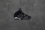 Air Jordan 6 Retro 'Cap and Gown' (PS) - Black/Reflect Silver/Black