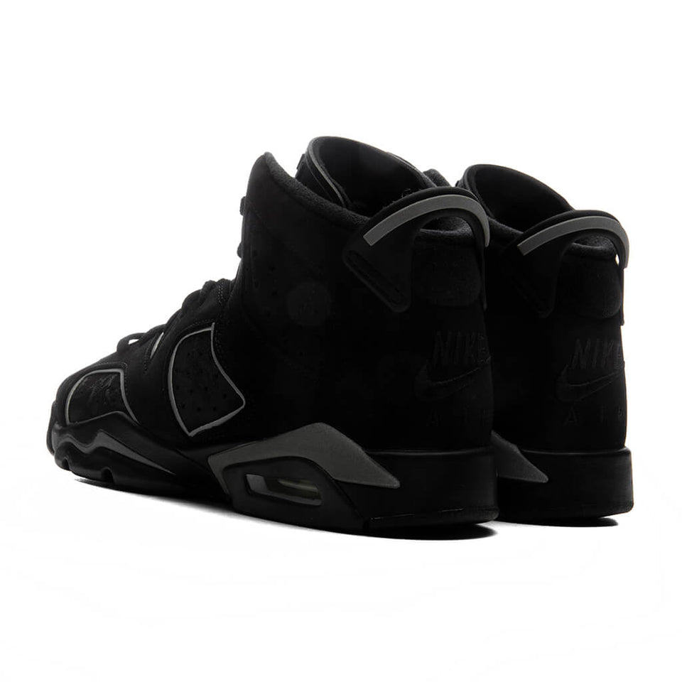 Air Jordan 6 Retro 'Cap and Gown' (GS) - Black/Reflect Silver/Black