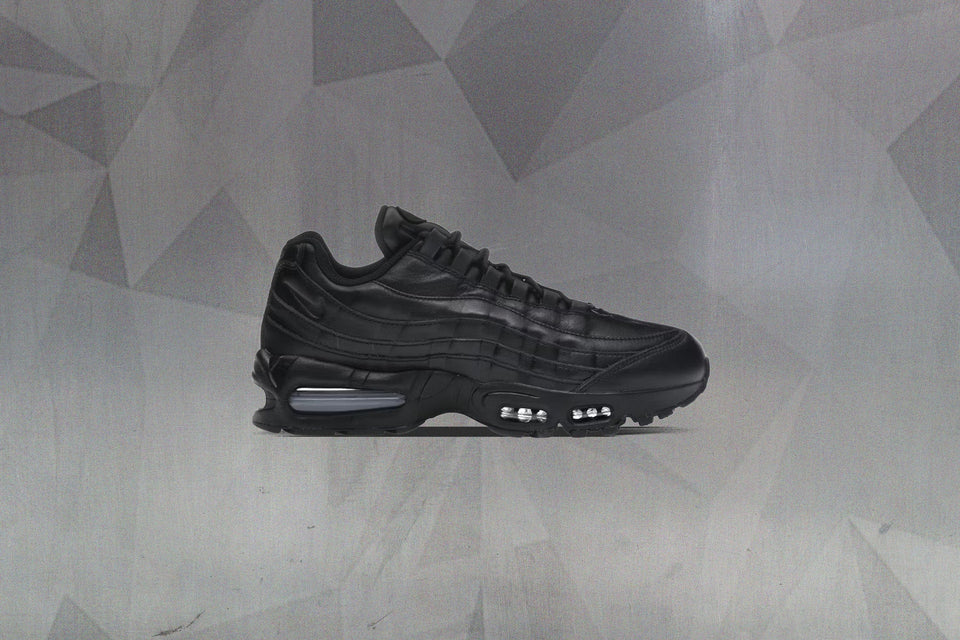 Air Max 95 Big Bubble Leather - Black/Black/Black