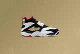 Air Diamond Turf - White/Fire Red/Black/Metallic Gold