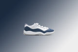 Air Jordan 11 Retro Low (PS) - White/Midnight Navy/Diffused Blue