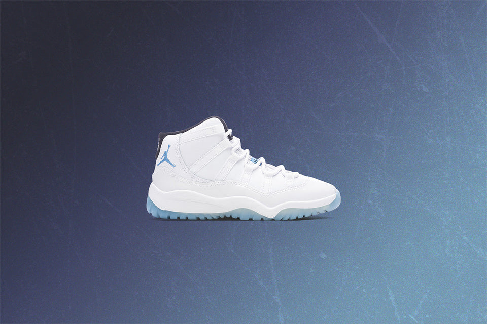 Air Jordan 11 Retro (PS) - White/Legend Blue/Black