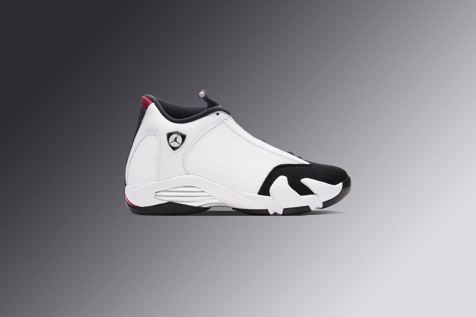 Air Jordan 14 Retro - White/Varsity Red/Black/Metallic Silver