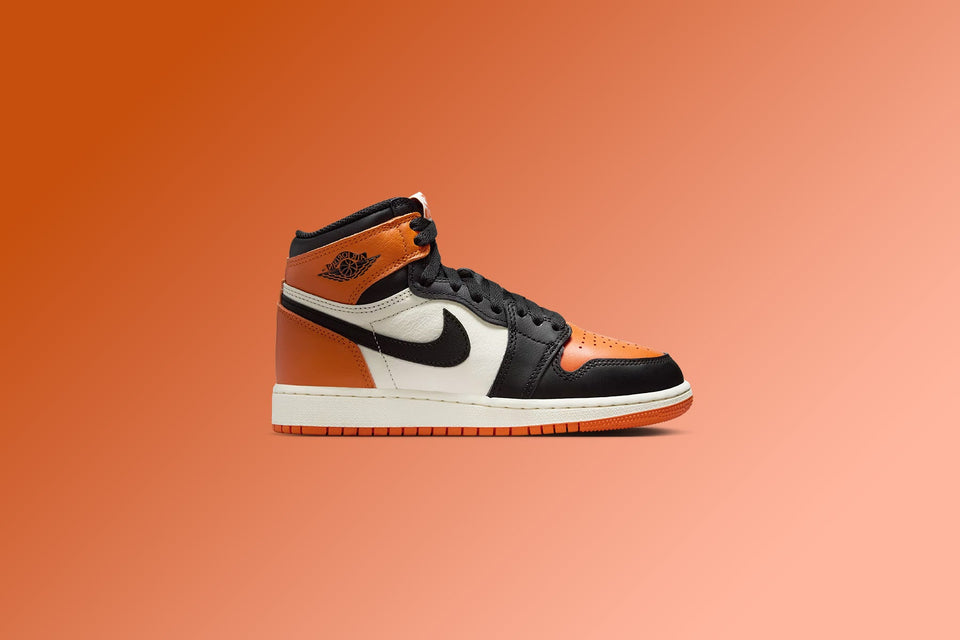 Air Jordan 1 Retro High OG 'Shattered Backboard' (GS) - Black/Sail/Starfish