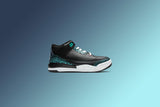 Air Jordan 3 Retro (PS) 'Moto' - Black/Siren Red/Hyper Jade
