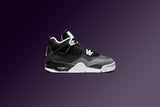 Air Jordan 4 Retro (GS) Fear - Black/White/Anthracite/Black