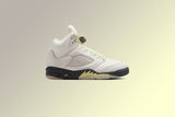 Women's Air Jordan 5 Retro - Sail/Luminous Green/Anthracite