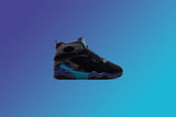 Air Jordan 8 Retro 'Aqua' (PS) - Black/Multi Color