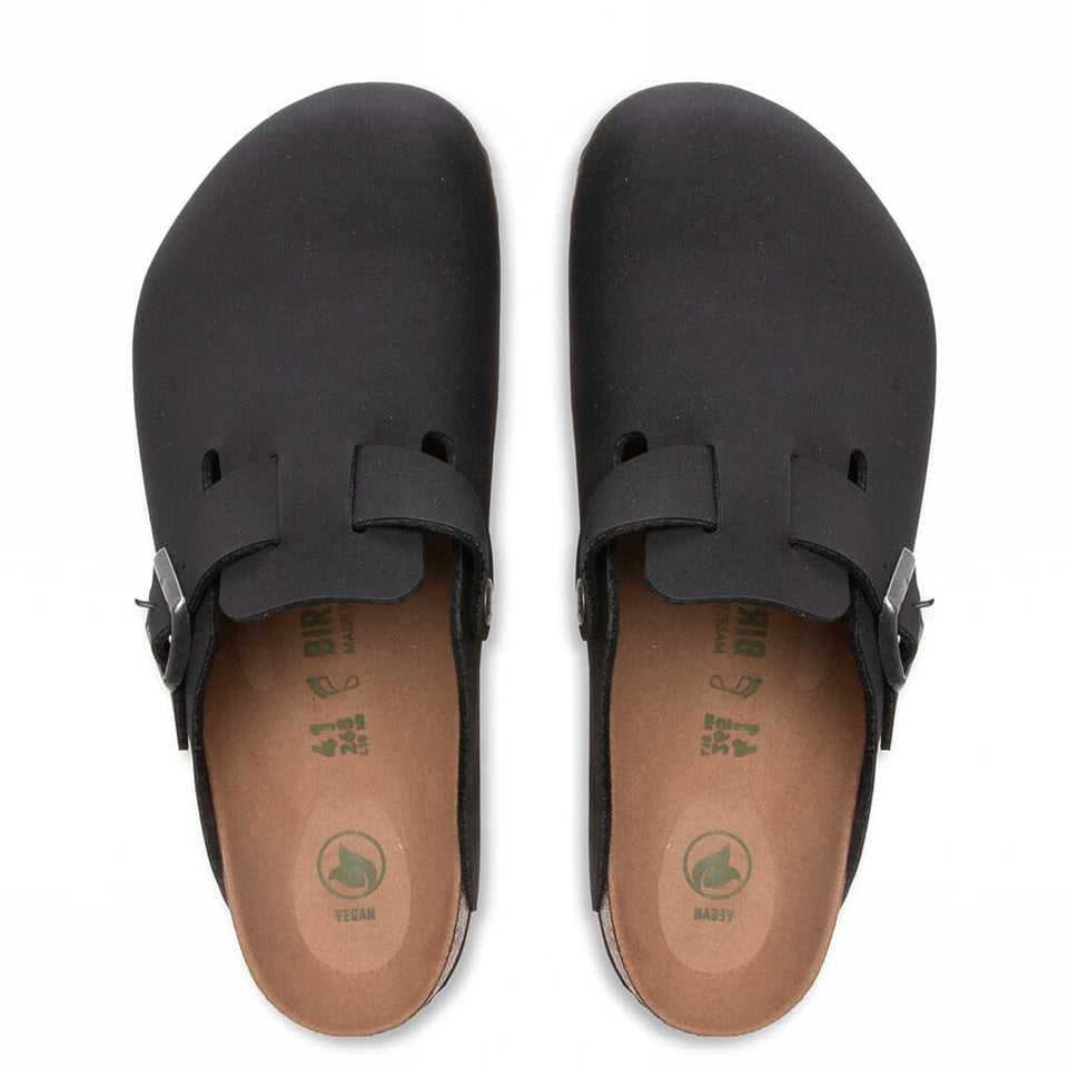 Wide Boston Vegan Birkibuc - Black