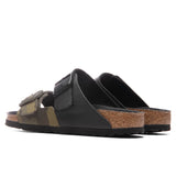 Women's Narrow Arizona Split Birko-Flor - Black/Desert Soil Camo Green