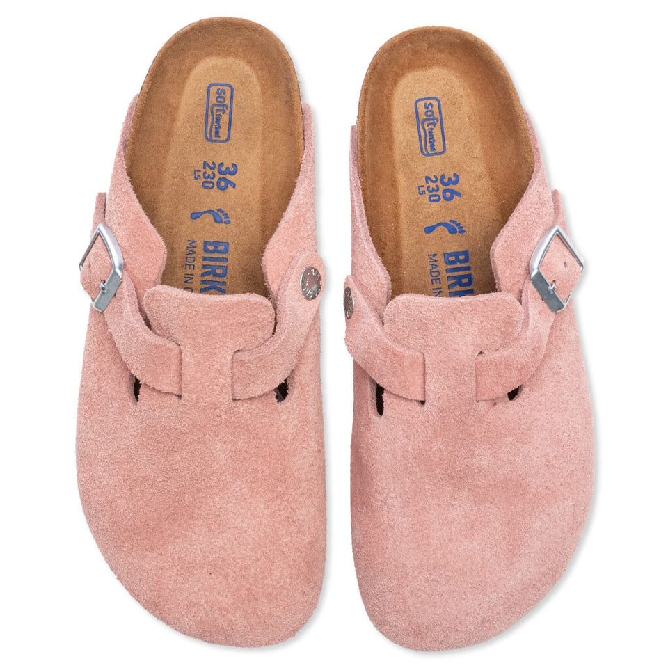 Women's Narrow Boston Soft Footbed - Pink Clay