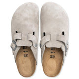 Boston Suede Leather - Stone Coin