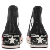 Chuck 70 Hi Sketch - Black/White/Red