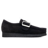 Wallabee Monk - Black Suede