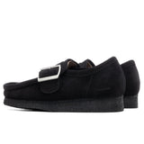 Wallabee Monk - Black Suede