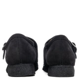 Wallabee Monk - Black Suede